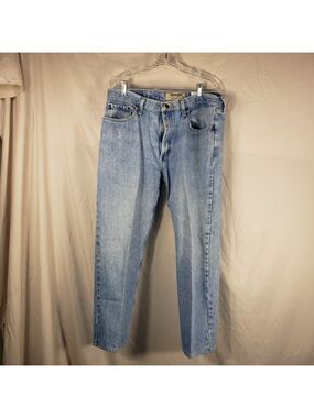 Vintage Wrangler Authentics Light Blue Denim Jeans - 36 X 28